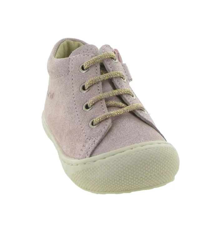 pre marche du 16 au 23 - Semelle souple - bebe fille - Nubuck - Rose - Naturino