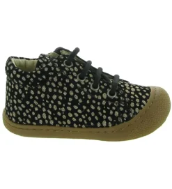 pre marche du 16 au 23 - Semelle souple - bebe fille - Cuir - Noir - Naturino