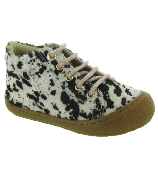 pre marche du 16 au 23 - Semelle souple - bebe fille - Cuir - Blanc - Naturino