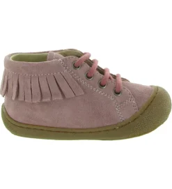 pre marche du 16 au 23 - Semelle souple - bebe fille - Cuir - Rose - Naturino