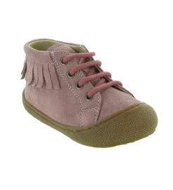 pre marche du 16 au 23 - Semelle souple - bebe fille - Cuir - Rose - Naturino