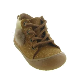 pre marche du 16 au 23 - Semelle souple - bebe fille - Cuir - Camel - Bellamy
