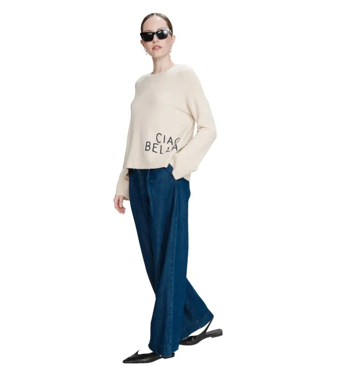 pull - MANCHE LONGUE - vetement femme - Synthétique - Bleu Marine - Grace and mila