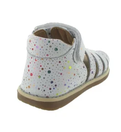 sandales et nu pieds - - bebe fille - Cuir - Beige - Bellamy