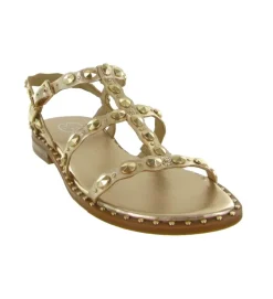 sandales et nu pieds - Casual - femme - Cuir - Or - Ash italia