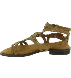 sandales et nu pieds - Casual - femme - Cuir - Marron - Ash italia