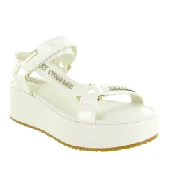 sandales et nu pieds - Casual - femme - Jeans - Blanc - Liu jo
