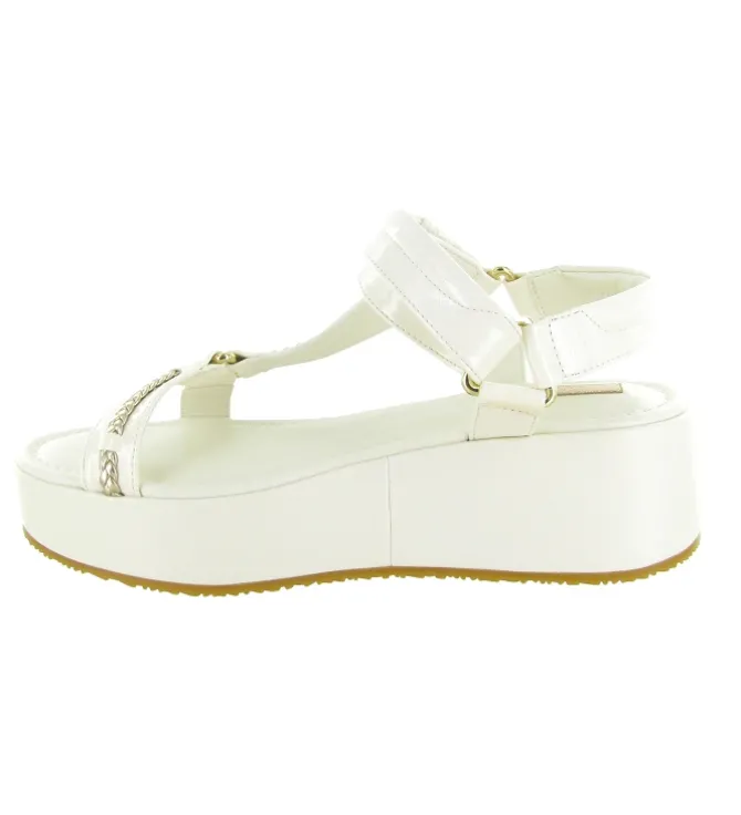 sandales et nu pieds - Casual - femme - Jeans - Blanc - Liu jo