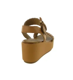 sandales et nu pieds - Casual - femme - Cuir - Chestnut - Inuovo