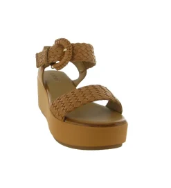sandales et nu pieds - Casual - femme - Cuir - Chestnut - Inuovo