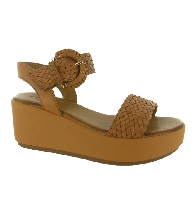 sandales et nu pieds - Casual - femme - Cuir - Chestnut - Inuovo