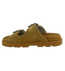 sandales et nu pieds - Casual - femme - Nubuck - Chestnut - Mou