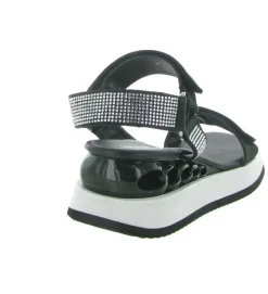 sandales et nu pieds - Casual - femme - Synthétique - Noir - Noa harmon