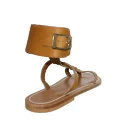 sandales et nu pieds - Casual - femme - Cuir - Marron - K.jacques