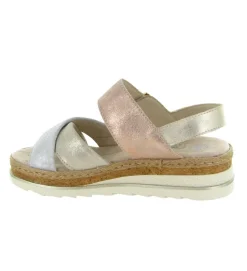 sandales et nu pieds - Casual - femme - Synthétique - Rose - Rieker