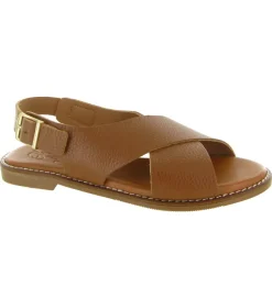 sandales et nu pieds - Confort - femme - Cuir - Camel - Oh my sandals