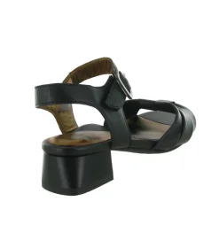 sandales et nu pieds - Confort - femme - Cuir - Noir - Ara