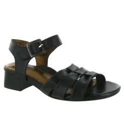 sandales et nu pieds - Confort - femme - Cuir - Noir - Ara