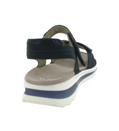 sandales et nu pieds - Confort - femme - Cuir - Noir - Ara