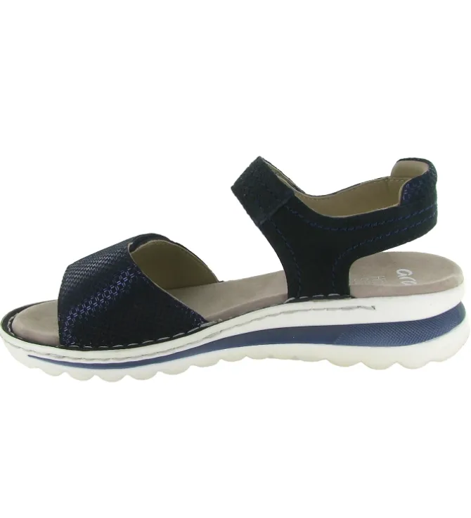 sandales et nu pieds - Confort - femme - Cuir - Noir - Ara
