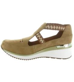 sandales et nu pieds - Confort - femme - Nubuck - Beige - Mamzelle