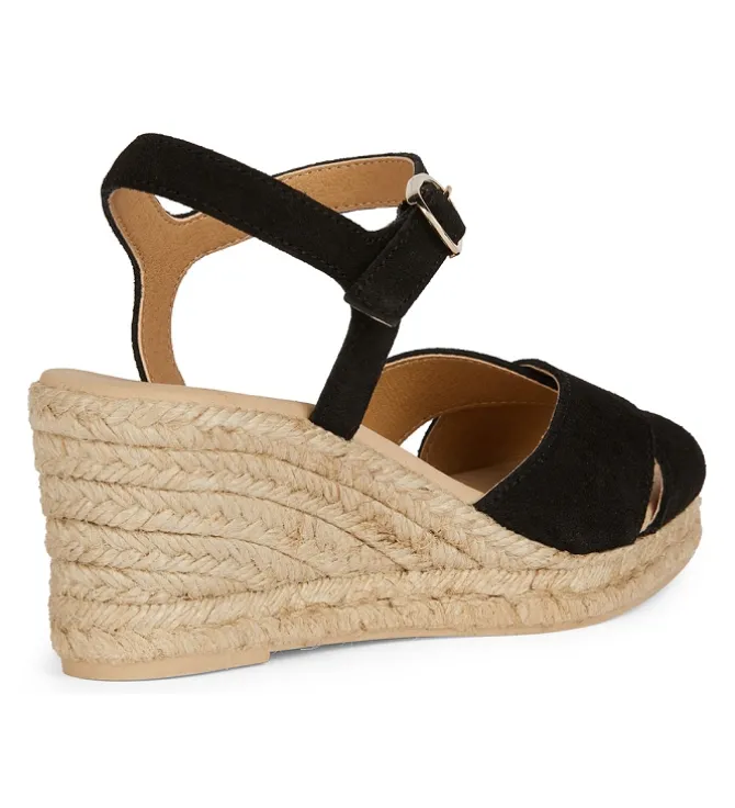 sandales et nu pieds - Confort - femme - Synthétique - Noir - Geox