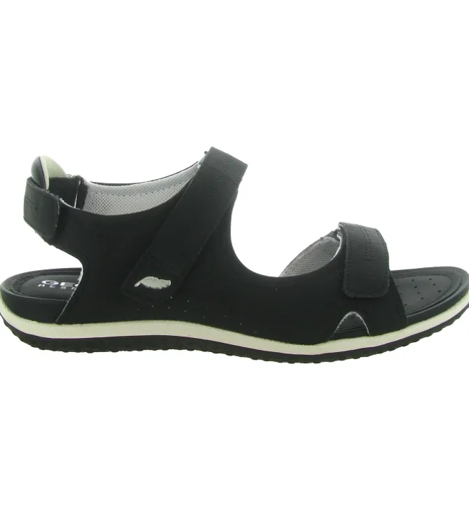 sandales et nu pieds - Confort - femme - Synthétique - Noir - Geox