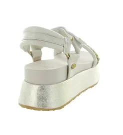 sandales et nu pieds - Confort - femme - Cuir - Blanc - Liu jo