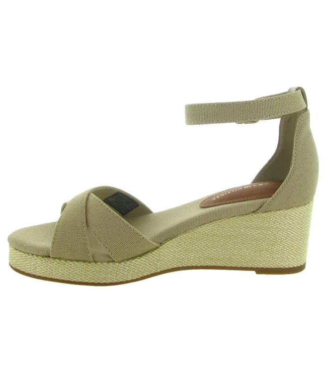sandales et nu pieds - Confort - femme - Synthétique - Beige - Tommy hilfiger
