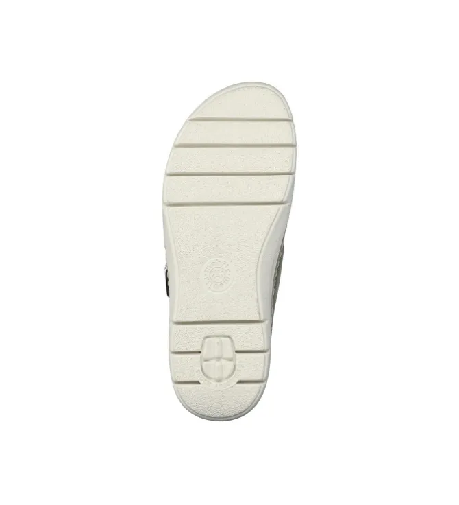 sandales et nu pieds - Confort - femme - Cuir - Vert - Mephisto