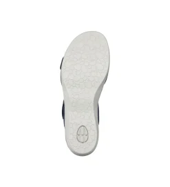 sandales et nu pieds - Confort - femme - Nubuck - Bleu - Mephisto