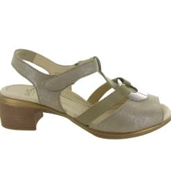 sandales et nu pieds - Confort - femme - Cuir - Gris - Ara