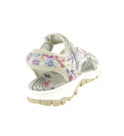 sandales et nu pieds - Confort - femme - Synthétique - Multicolor - Rieker