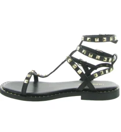 sandales et nu pieds - Confort - femme - Cuir - Noir - Les tropeziennes