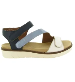 sandales et nu pieds - Confort - femme - Synthétique - Bleu - Remonte