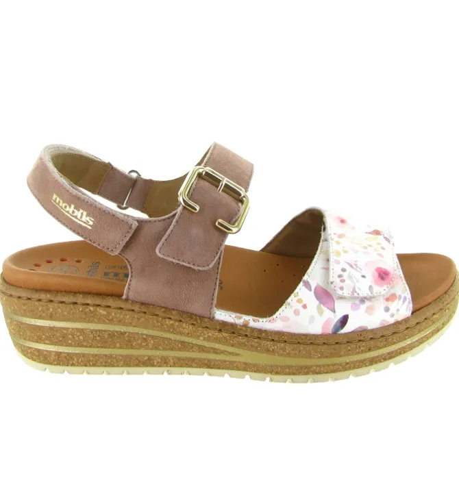 sandales et nu pieds - Confort - femme - Cuir - Marron - Mephisto