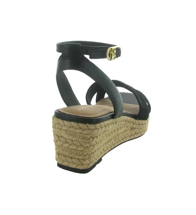 sandales et nu pieds - Corde - femme - Synthétique - Noir - Tommy hilfiger