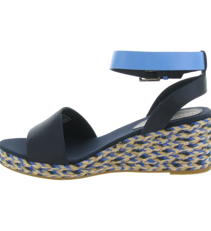 sandales et nu pieds - Corde - femme - Synthétique - Bleu - Tommy hilfiger
