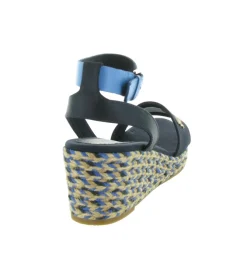 sandales et nu pieds - Corde - femme - Synthétique - Bleu - Tommy hilfiger