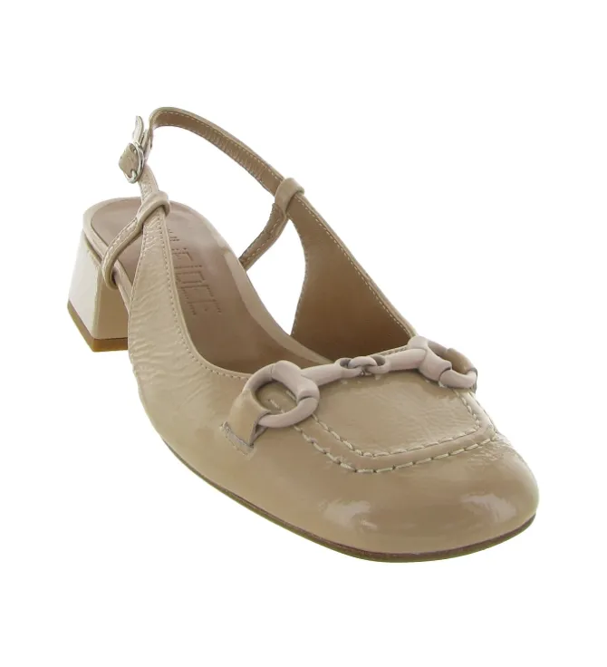 sandales et nu pieds - Cérémonie - femme - Cuir - Gris - Julie dee