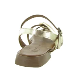 sandales et nu pieds - Cérémonie - femme - Cuir - Or - Lune et lautre