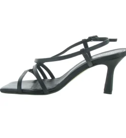 sandales et nu pieds - Cérémonie - femme - Cuir - Noir - Julie dee
