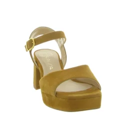 sandales et nu pieds - Cérémonie - femme - Cuir - Marron - Unisa