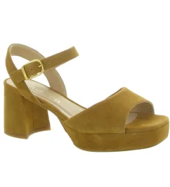 sandales et nu pieds - Cérémonie - femme - Cuir - Marron - Unisa