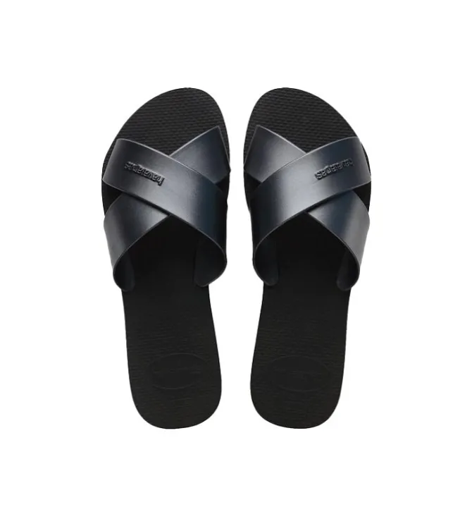 sandales et nu pieds - Entre doigt & Tong - femme - Synthétique - Noir - Havaianas