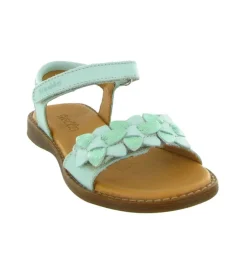 sandales et nu pieds - - junior fille - Cuir - Vert amande - Froddo