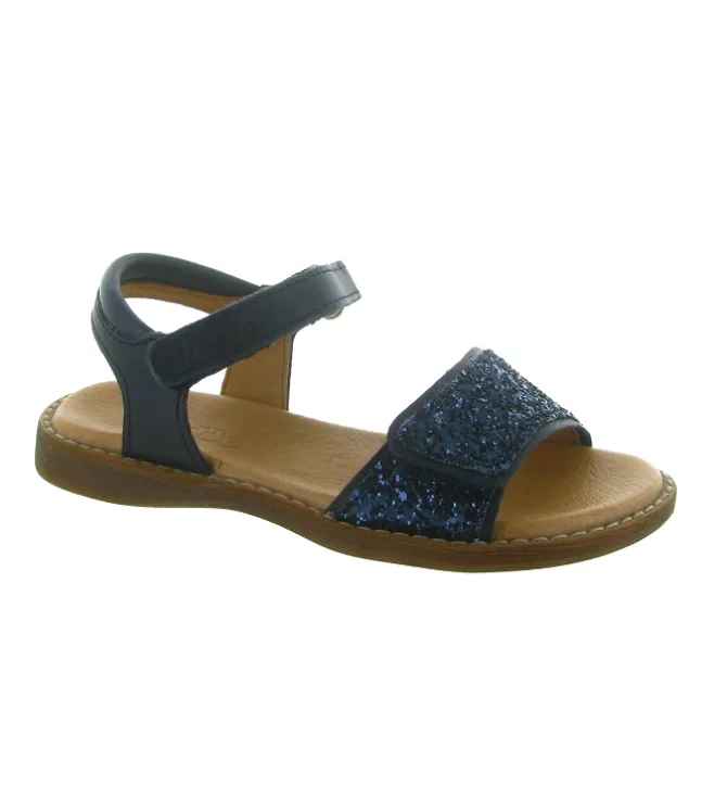 sandales et nu pieds - - junior fille - Cuir - Bleu Marine - Froddo