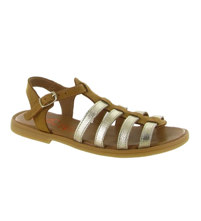 sandales et nu pieds - - junior fille - Cuir - Blanc - Bellamy