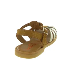 sandales et nu pieds - - junior fille - Cuir - Blanc - Bellamy