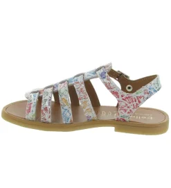 sandales et nu pieds - - junior fille - Cuir - Multicolor - Bellamy
